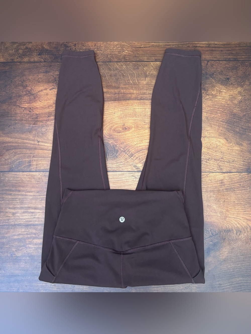 Lululemon Align High Rise Pant With Pockets 25" In Brown Size 8
